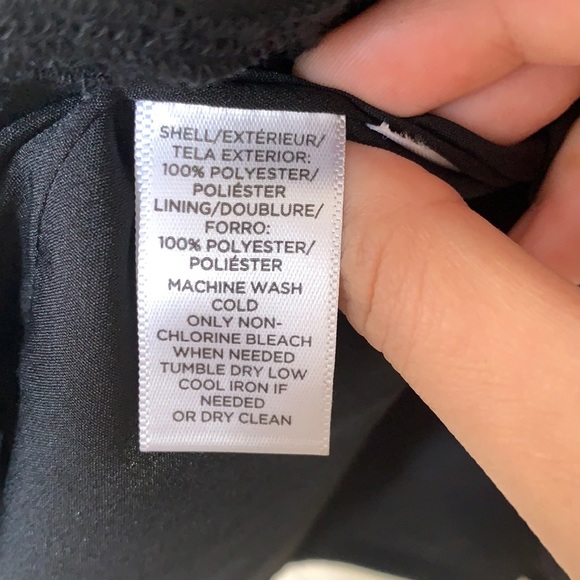 LOFT Black Off the Shoulder Dress w/ ZigZag Detail Sz XS - Picture 6 of 7